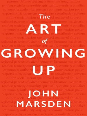 cover image of The Art of Growing Up